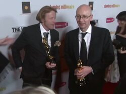 Fox Searchlight's 'Slumdog Millionaire' and 'The Wrestler' Party Stock Footage