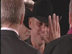 Kenny Chesney (receiving award) at the 59th Annual BMI Country Awards at Nashville TN.  Stock Footage