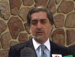 CLEAN: Karzai rival in Afghan run-off fraud plea News Clip