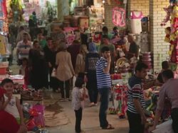 Busy Marketplace - Erbil Stock Footage
