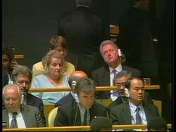 UN: NEW YORK: FIRST DAY OF INTERNATIONAL DRUGS CONFERENCE News Clip