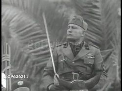 Italy Mussolini on horse Instructional Video
