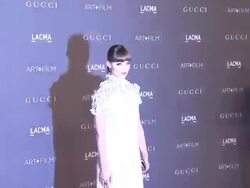 Bella Heathcote at LACMA Hosts 2012 Art + Film Gala Honoring Ed Ruscha And Stanley Kubrick Presented By Gucci Stock Footage