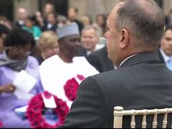 Alex Salmond & Ed Miliband WW1 Centenary in Glasgow News Clip