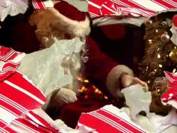 MONTAGE SANTA CHRISTMAS Stock Footage