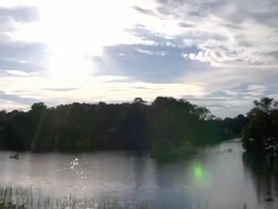 Amazon Sunset Time Lapse Stock Footage