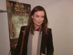 Olivia Wilde at the 'Anna Karenina' Special Screening in New York, NY, on 11/7/12 (Getty Images Entertainment Video) Stock Footage