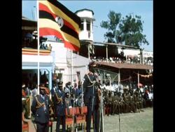 SYND 26 1 75 4TH ANNIVERSARY OF AMIN'S SEIZURE OF POWER News Clip