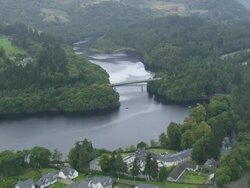 Loch Faskally Stock Footage