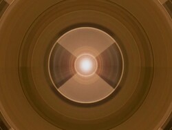 Rotating concentric discs Stock Footage