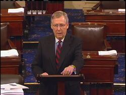 Senate Minority Leader Mitch McConnell says the proposed health care legislation would raise taxes, increase health care costs and damage medicare. He says senators should have a hard time supporting it. News Clip