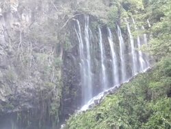 Tropical Waterfall Stock Footage
