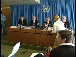 Counterterrorism conference, minute silence News Clip