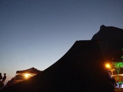 Skateboarding In Rio De Janeiro Stock Footage
