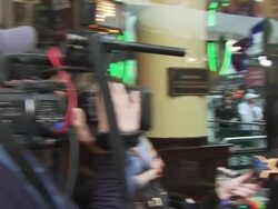 Jessica Biel at the 13th Annual EIF Revlon Run/Walk For Women at New York NY. (Footage by WireImage Video/GettyImages) Stock Footage