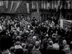 CHURCHILL COURT FOR BRITISH LEGION News Clip