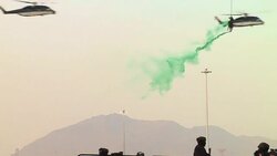 CLEAN : Saudi forces hold military parade ahead of the annual hajj News Clip