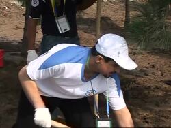Ceremony at Great Wall to mark Olympic countdown News Clip