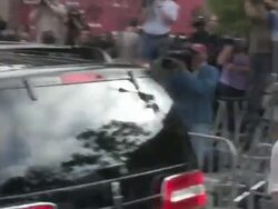 Jackie Chan at The Karate Kid Premiere in Westwood at the Celebrity Sightings in Los Angeles at Los Angeles CA. (Footage by WireImage Video/GettyImages) Stock Footage