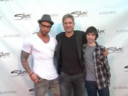 Michael Silver (c) at the A Night Out With Silver Jeans Co. And M Fredric at Studio City CA. (Footage by WireImage Video/GettyImages) Stock Footage