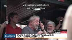 Mercados brasileños suben al confirmarse sentencia de Lula News Clip