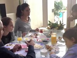 breakfast Stock Footage