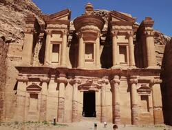 Scenes of Petra Stock Footage