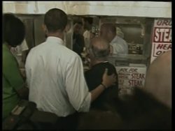 Obama Cheese Steak News Clip