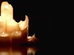 Candles seamless loop 2 Stock Footage