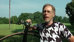Enthusiasts of antique bicycles gather for week of races, tricks and high wheeled fun Instructional Video