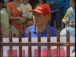 People hand over birds for slaughter to stop spread of bird flu News Clip