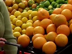 Shopping for Groceries Stock Footage