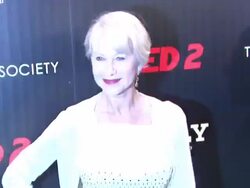 Helen Mirren at The Cinema Society And Bally Host A Screening Of Summit Entertainment's "Red 2" Stock Footage