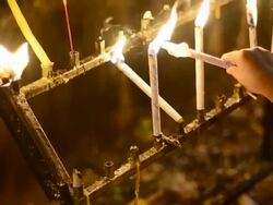 candle Stock Footage