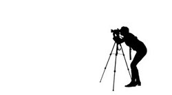 Women Photographer Stock Footage