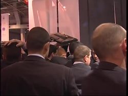 Peres opens Paris book fair, boycott by some Arab officials, intellectuals News Clip