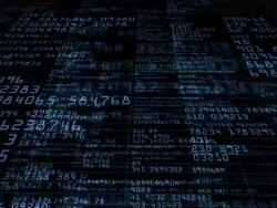 Data code Stock Footage