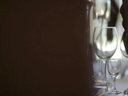 Decorated Wedding table - Stock Footage Stock Footage