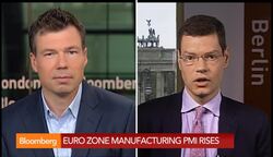 German Manufacturing Gain Eases Euro-Area Recession Risk News Clip