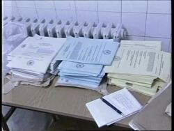 YUGOSLAVIA: BELGRADE: ELECTIONS News Clip