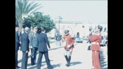 GS : 031182 PRESIDENT OF LEBANON AMIN GEMAYEL MEETS WITH KING HASSAN OF MOROCCO IN RABAT News Clip
