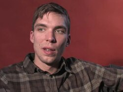 Justin Townes Earle Interview (clip 6) Stock Footage