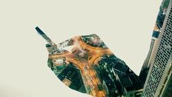 Multiple Exposure of businessman using mobile phone Stock Footage