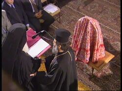 ISRAEL: RESTORED DOME AT CHURCH OF THE HOLY SEPULCHRE UNVEILED News Clip