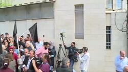 CLEAN : Palestinians in Jerusalem stage demo against Balfour Declaration News Clip