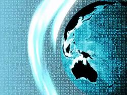 Digital Globe Background Stock Footage