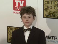 Nolan Gould at 2012 Critics' Choice Television Awa Stock Footage