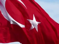 HD:Turkish Flag Stock Footage