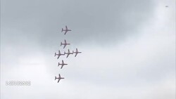 Red Arrows Display at Wimbledon News Clip
