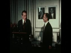 SYND 19 6 74 NIXON DEPARTS FOR THE AZORES News Clip